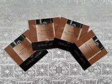 4 GIORGIO ARMANI LUMINOUS SILK PERFECT GLOW FLAWLESS FOUNDATION 14 DEEP 1 ML 