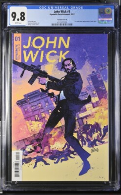 John Wick 1 CVR B CGC 9.8 BRZRKR The Matrix Bill & Ted Sandman Constantine