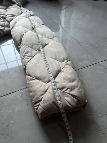 BURBERRY BRIT GOOSE DOWN PUFFER HOODED JACKET WITH BELT FULL ZIP WOMENS SIZE S - Picture 17 of 18