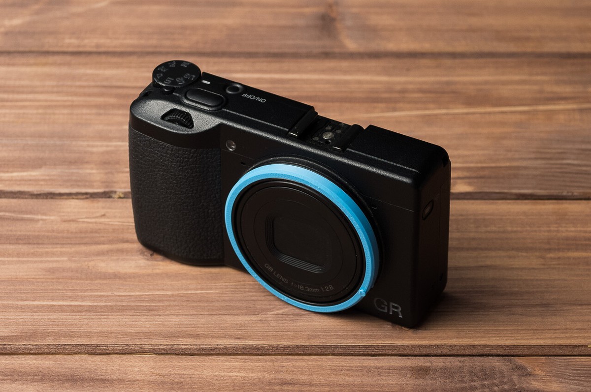 RICOH GR3, GR3x and GR2. Four LENS MOUNT COLOURED PLASTIC RICOH GR3, GR3x and GR2. Four LENS MOUNT COLOURED PLASTIC