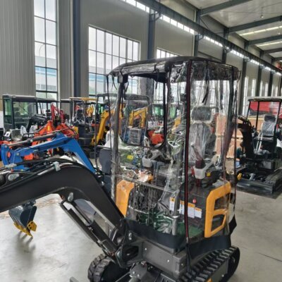 Baggerabdeckung Abdeckung Minibagger Löffelbagger Kleinbagger Abdeckplane