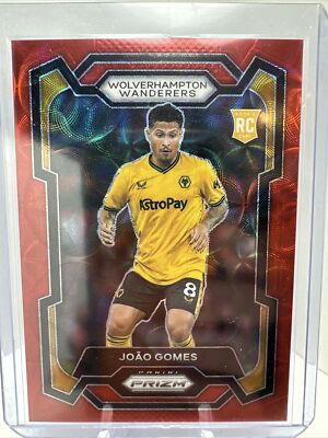 2023-24 Panini Prizm Joao Gomes Rookie Choice Red Prizm 7/30