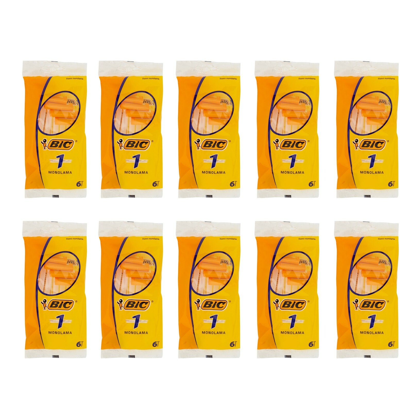 BIC RASOIO MONOLAMA 6 PEZZI - Immagine 2