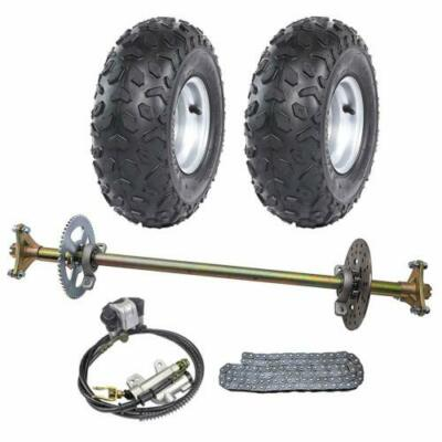 #ad 29quot; ATV Go Kart Rear Axle Kit Brake Assembly 6quot; Wheels for Trike 4 Wheeler $269.55