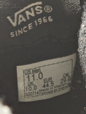 Vans Shoes Youth 11 Old Skool Hi Top Skate Sneakers 500714