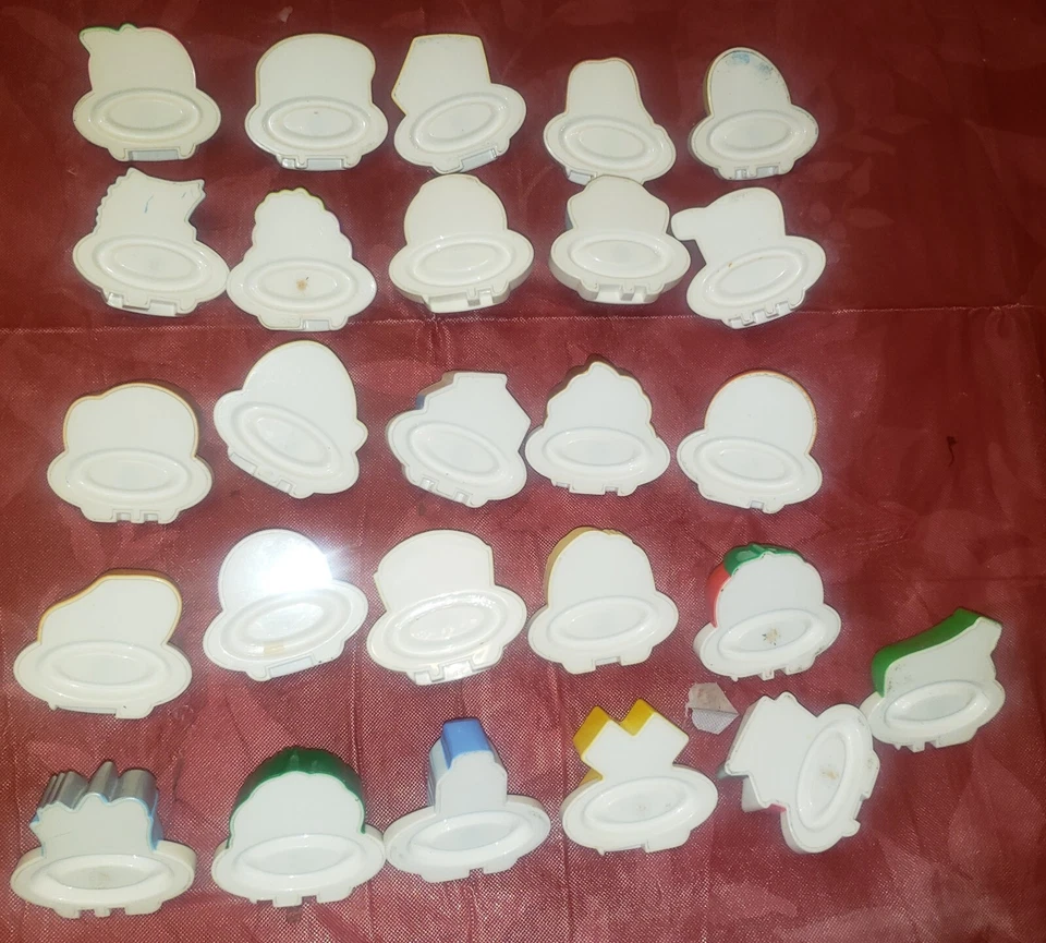 Vtech A-Z ABC Alphabet Food Fun Refrigerator Magnets COMPLETE  - Image 4 of 4