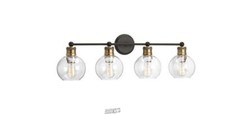 Progress Lighting P300052 Hansford 4 Light 7"W Bathroom Vanity Bronze