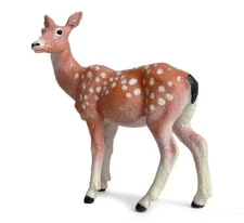 Mother Spotted Sika Deer Animal Toy PVC Action Figure Doll Kids Toys Party Gifts