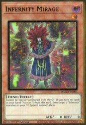 Infernity Mirage MAGO-EN005 Maximum Gold 1st Edition Premium Gold Rare