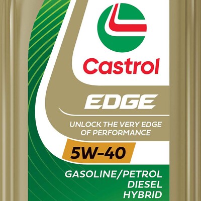 Castrol EDGE Titanium 5W-40 5W40 Fully Synthetic Engine Oil - 1