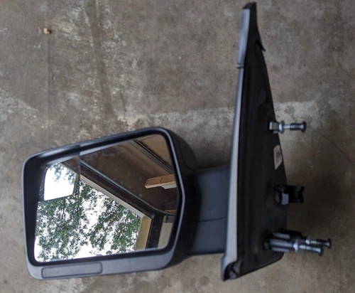 Driver Side View Power Mirror Pedestal Fits 11-14 FORD F150 PICKUP, Manual Fold