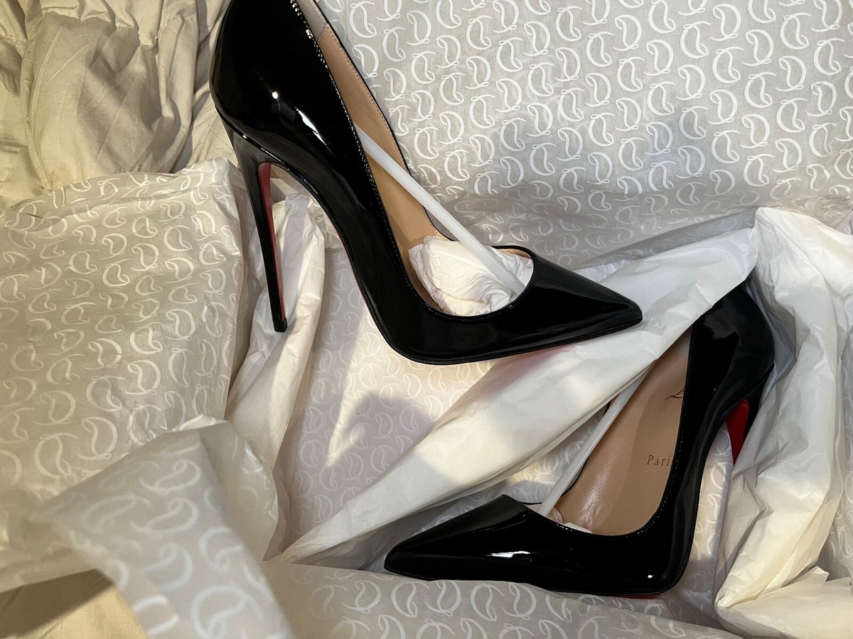New Christian Louboutin So Kate 120mm Patent leather Pump Stiletto