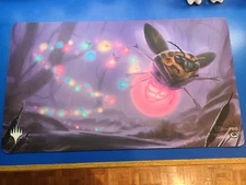 MTG Magic Ultra Pro 2018 Holiday Bog Humbugs Playmat 24 x 14 Brand New