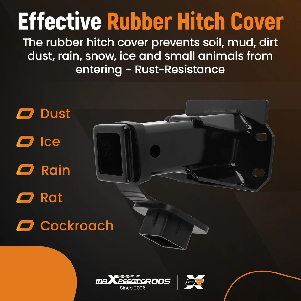 Engate receptor frontal 2" para Bobcat UV34 3400 UTV 2015-UP montagem em aço preto - Imagem 4 de 4