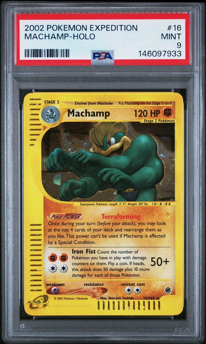 Machamp Pokémon TCG Professional Sports Authenticator (PSA) Grade