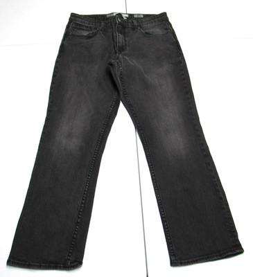 Buckle BKE Ryan Straight Leg Stretch Washed Black Jeans Mens Size 33S 33x28