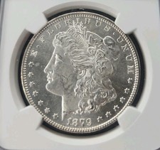 1879-S $1 NGC MS 64 Morgan Silver Dollar