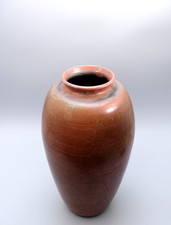Mid Century Boden Vase Grootenburg Keramik Krefeld 48 cm hoch