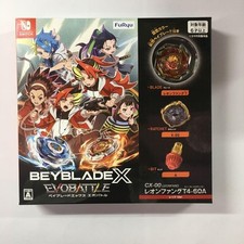 Beyblade X CX-00 Leonfang T4-60A Red Beyblade X EVOBATTLE Nintend Switch NEW