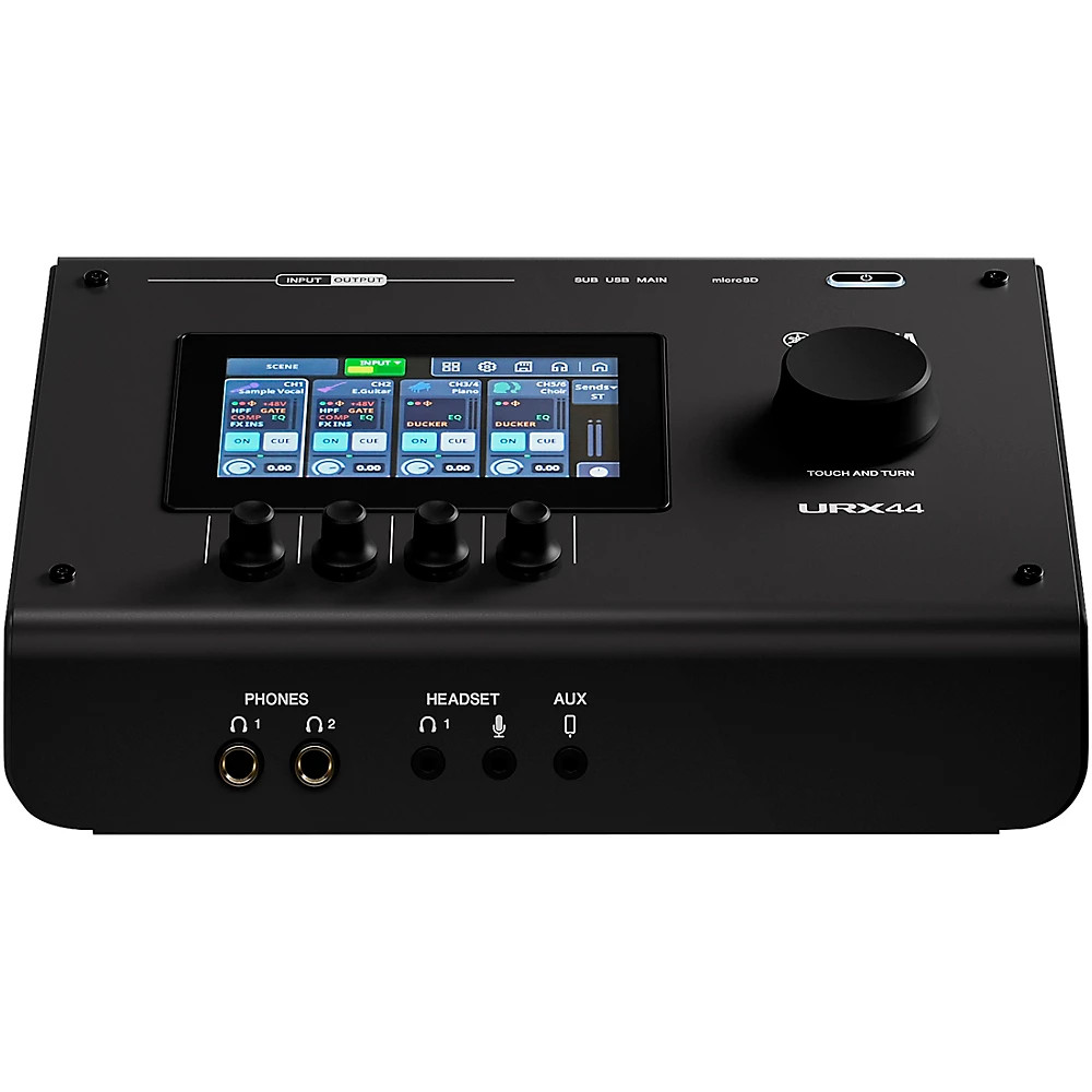Yamaha URX44 USB-C Audio Interface - Black 80390₽