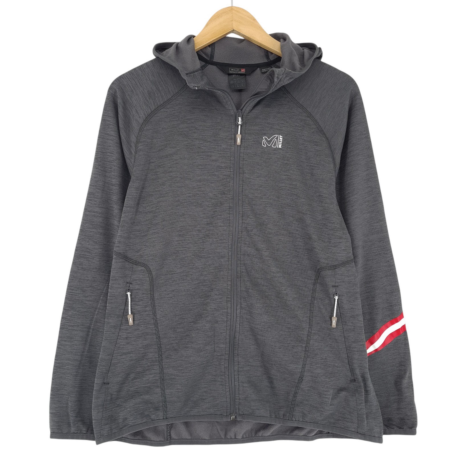 Chaqueta De Forro Polar Millet Para Mujer Gris Zv6 Talla XL