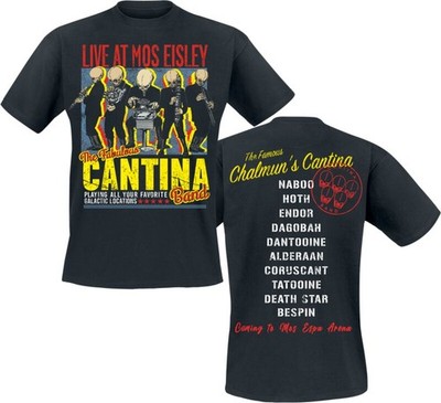 Bravado T-Shirt Herren Cantina Band On Tour schwarz