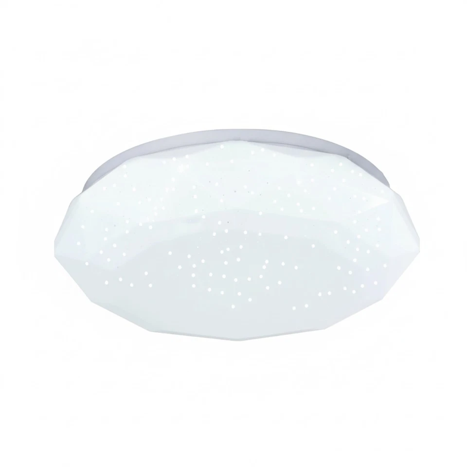 ROBERTAGOR DRIWEI PLAFONIERA LED 24W 3000K-4000K-6500K LUCE REGOLABILE STILE DIAMANTE 31597