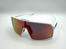 Oakley Sutro Sunglasses White Frame Pink Lens With Box, Case,  Accessories