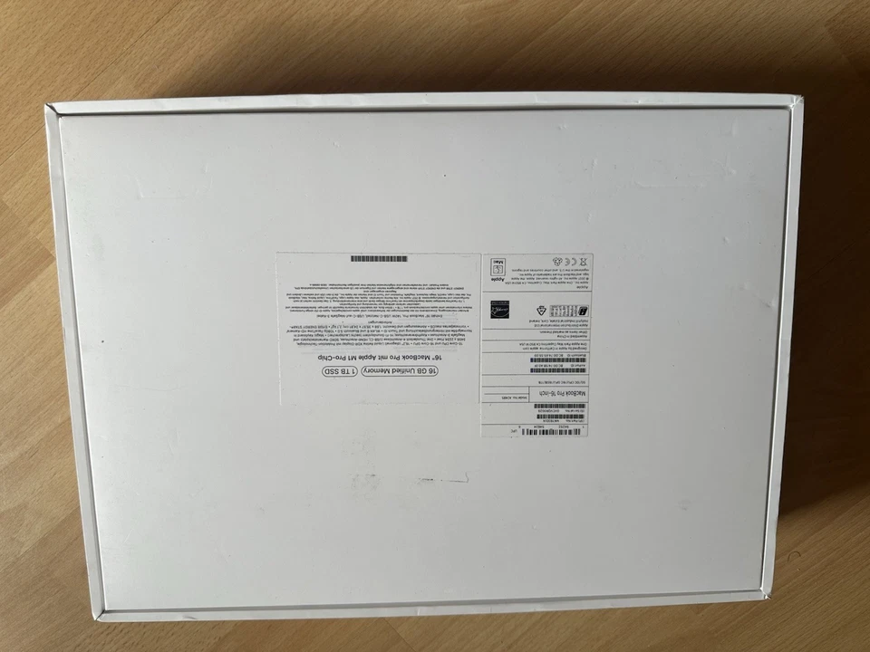MacBook Pro 2021 M1 Pro Leerkarton Verpackung - Bild 2 von 3