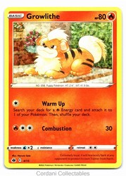 Growlithe 004/015 McDonald's Promos 2022 Holo Rare