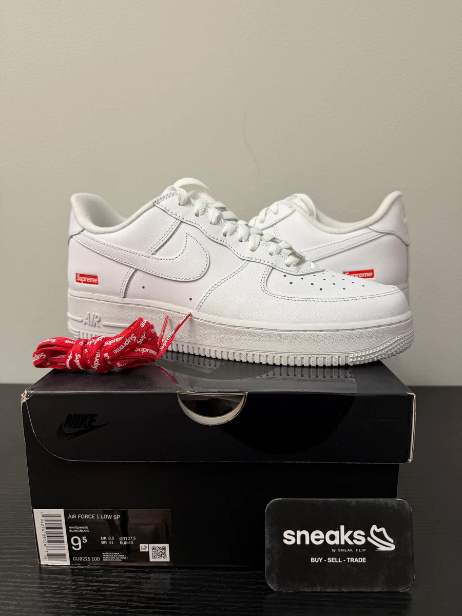 Nike Air Force 1 Supreme White for Sale | Authenticity Guaranteed
