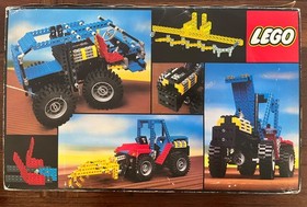 LEGO TECHNIC: Tractor (8859) | Vintage 1981 | All parts, box and instructions.