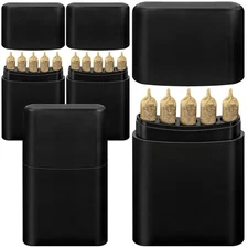 roygra (4 Pack) King Size Pre-roll Cone Holder Case, 5-Hole Cigarette Case for R