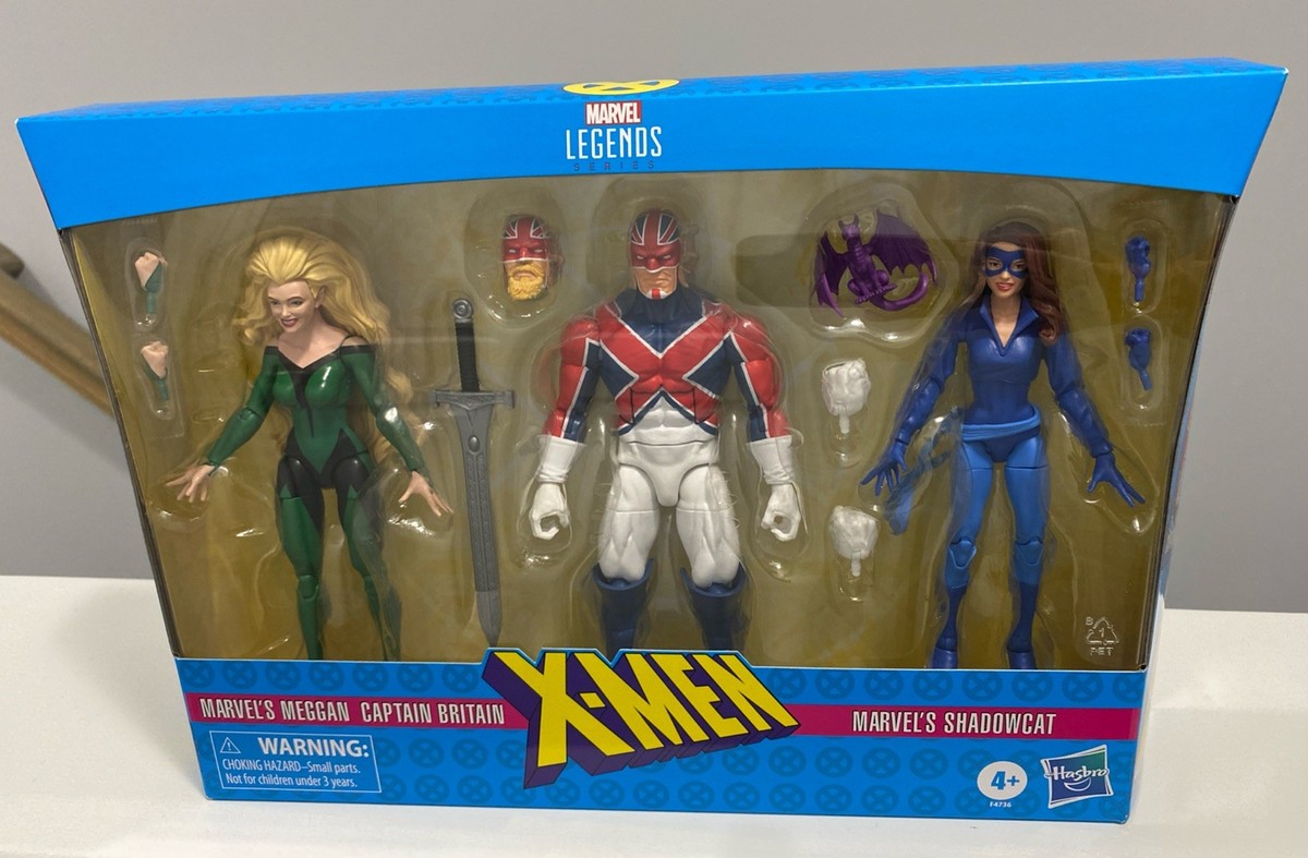 Hasbro Marvel Legends X-Men Series Excalibur Multipack -Meggan