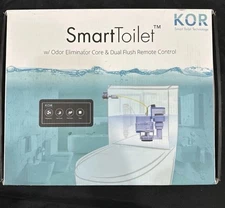 New KOR SmartToilet KS300 Odor Eliminator Core & Dual Flush Remote System