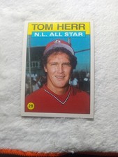 1986 Topps - All-Star Tom Herr #702