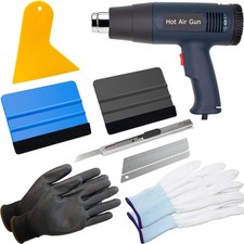 Car Vinyl Wrap Tool Kit for Car Film Installation Includes Heat Gun....