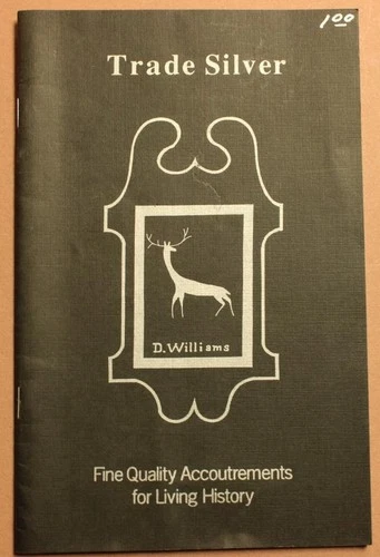 1998 D. Williams Trade Silver Catalog with Order & Pricing Sheet 25 Pages C335