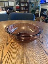 Pyrex Vintage Casserole Cranberry 024 Round Casserole 2 Liters No Lid