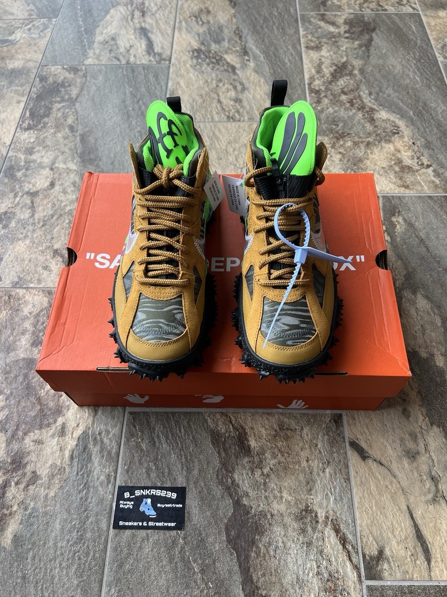 Nike Off-White x Air Terra Forma Wheat Green Strike Men's