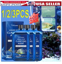 Fast-Acting Aquarium Water Clarifier, Powerful Freshwater Aquarium Purification