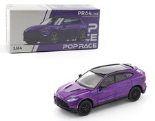 Pop Race 1:64 Aston Martin DBX 707 Storm Purple Diecast Model Car PR640268