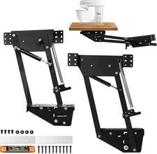 Short Mixer Lift for Cabinet, Appliance Lift for Kitchen with Soft-Close Hold...