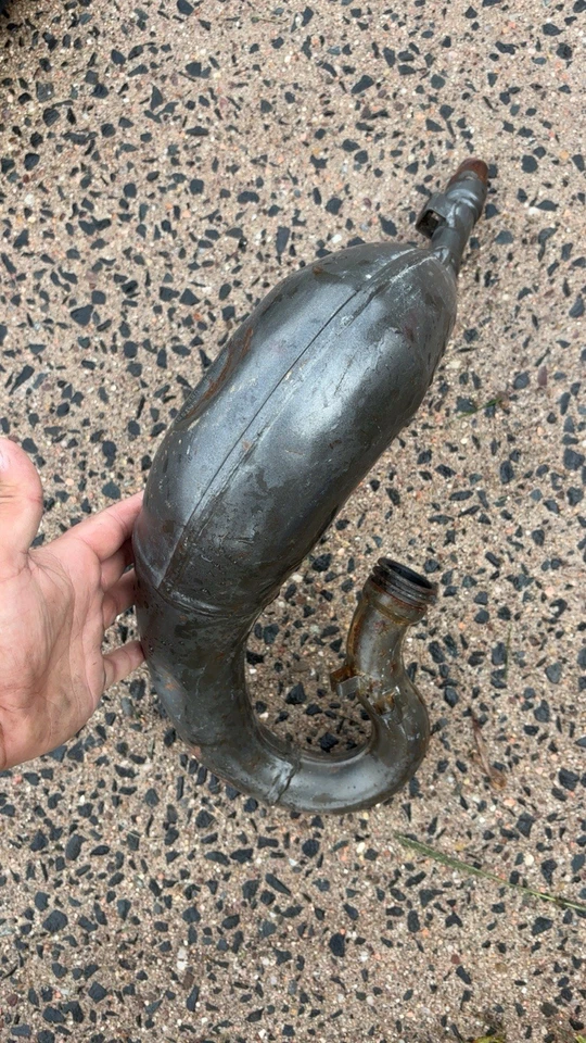 CABEZAL TUBO ESCAPE KX65 ORIGINAL OEM KAWASAKI RM KX 65 (2002-2022) Foto 3 de 3