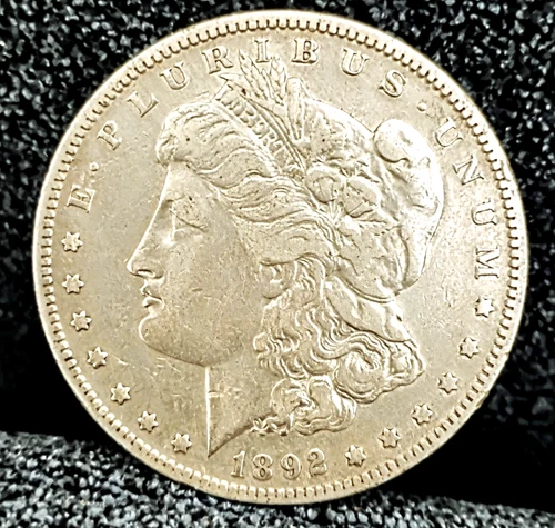 1892 S Morgan Dollar XF in Grade Excellent Strike. 100% Original Coin