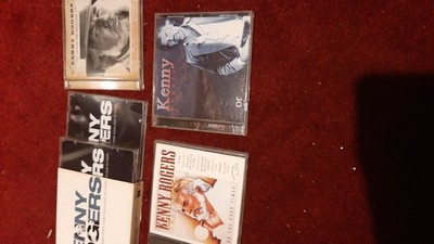 kenny rogers 5 cd's, the best of, lucille the collection, ruby, king of country