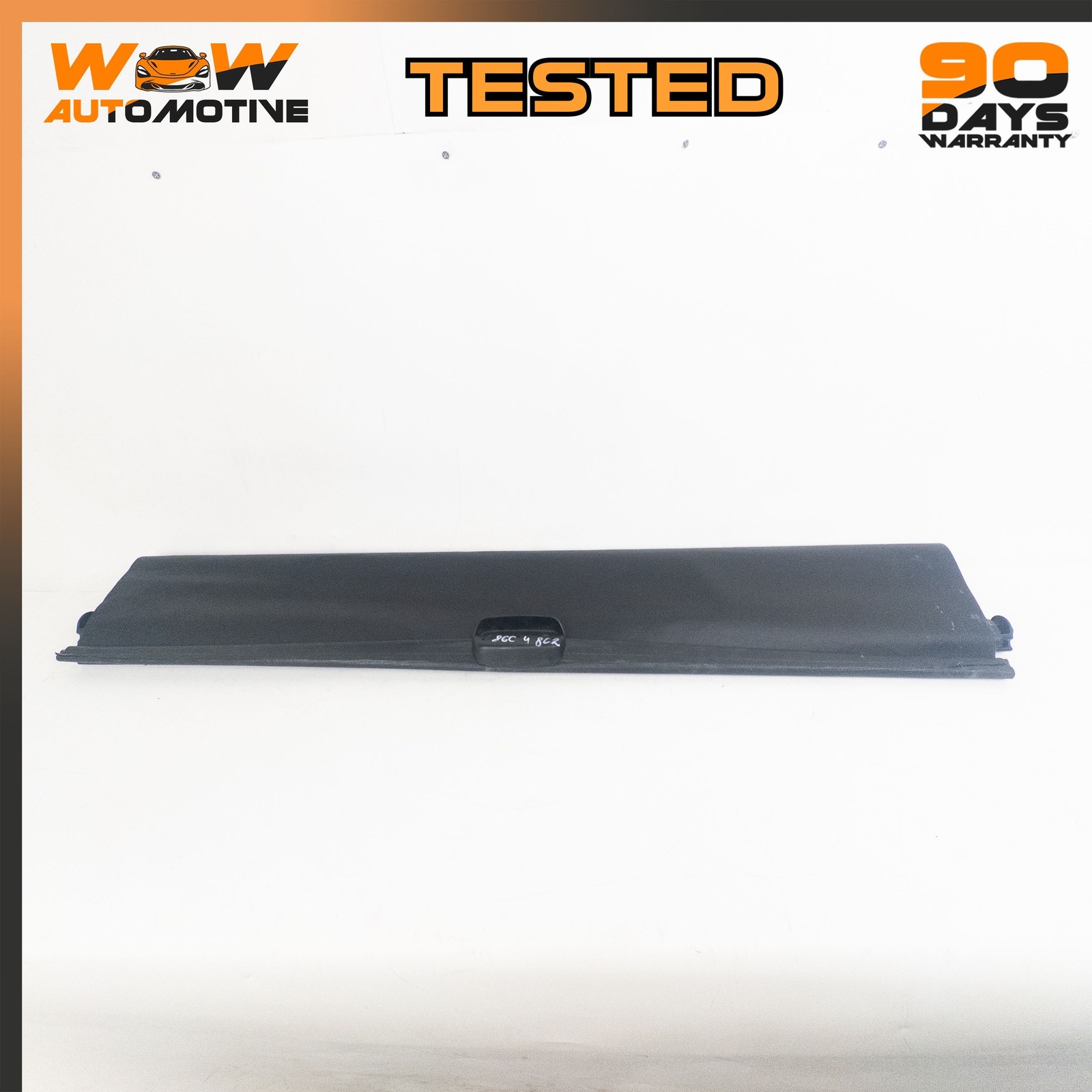 84-96 CHEVROLET CORVETTE C4 REAR LUGGAGE STORAGE COVER INNER TRIM BLACK OEM