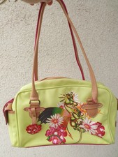 Longchamp RARITÄT Sonderedition mit Me Company - Bowling Bag Canvas und Leder