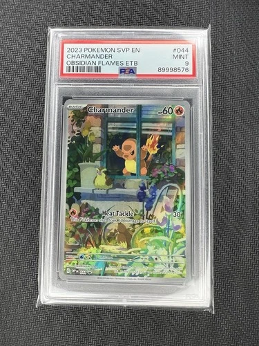2023 Pokemon Scarlet & Violet Obsidian Flames Charmander #044 Promo PSA 9 Mint