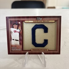 2011 Grady Sizemore Topps series 2 LOGO PATCH Relic - Cleveland Indians